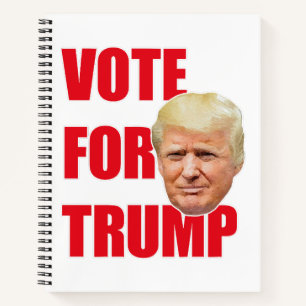 Abstimmung über Trump Notizbuch