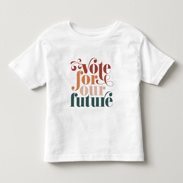 Abstimmung über unsere künftigen Retro-Farben Kleinkind T-shirt (Vorderseite)