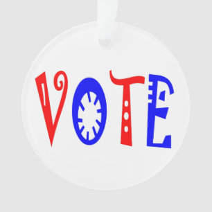 ABSTIMMUNG USA ORNAMENT