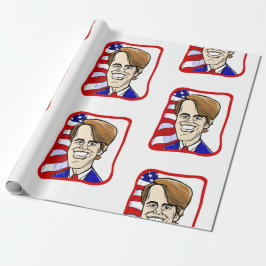 Abstimmung vor o'rourke 2024 geschenkpapier