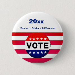 Abstimmung - Wahlkampf - Power Button