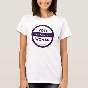 Abstimmung wie eine Frauenrunde im T-Shirt