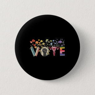 Abstimmung wie Ruth schickte dir Blume Feministin  Button