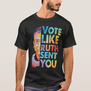 Abstimmung wie Ruth schickte Ihnen Aufkleber T-Shirt