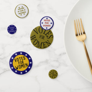 Abstimmungen für die Wahlknöpfe für Frauen LWV-Tab Konfetti