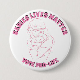 ABSTIMMUNGS-GEGEN DIE ABTREIBUNG BUTTON