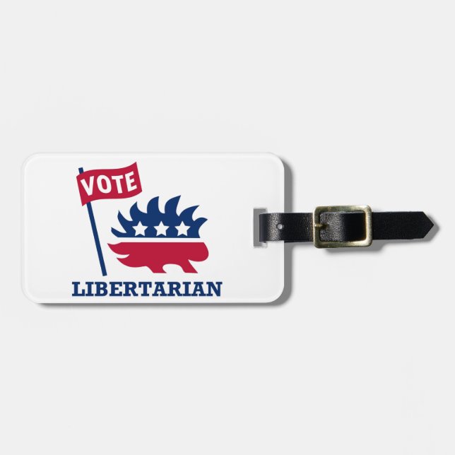 ABSTIMMUNGS-LIBERALIST - GEPÄCKANHÄNGER (Vorderseite horizontal)