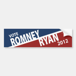 Abstimmungs-Mitt Romney Paul Ryan Autoaufkleber