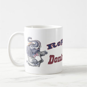 Abstimmungs-Republikaner-Tasse Kaffeetasse