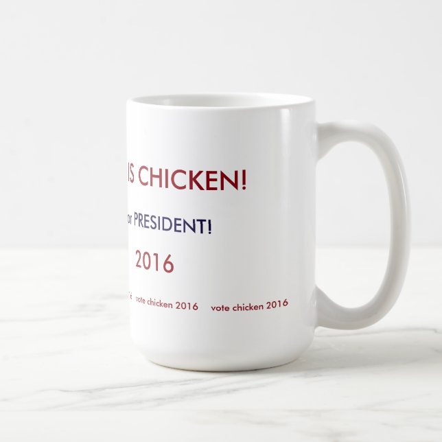 Abstimmungshuhn 2016! kaffeetasse (Rechts)