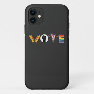 ABSTIMMUNGSKNOTEN Uterus LGBT-Unterstützung Case-Mate iPhone Hülle