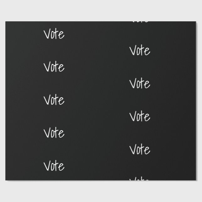 Abstimmungspapier Geschenkpapier (Flach)