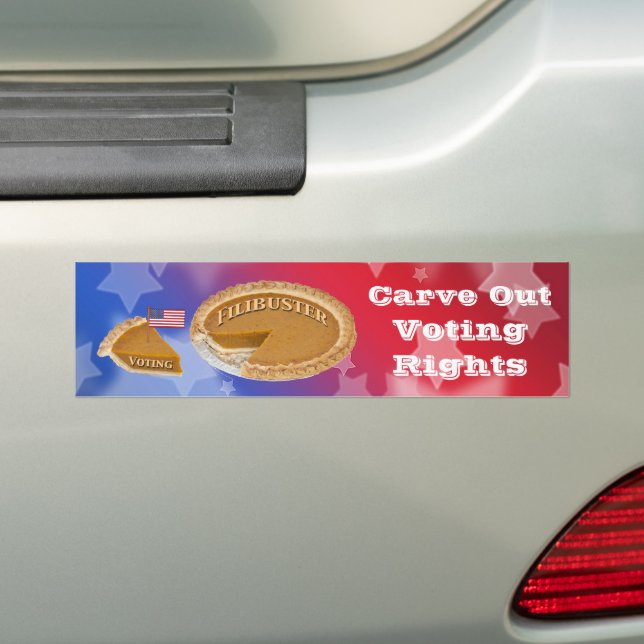 Abstimmungsrechte Filibuster Carve-Out-Autoaufkleb Autoaufkleber (Auf Auto)