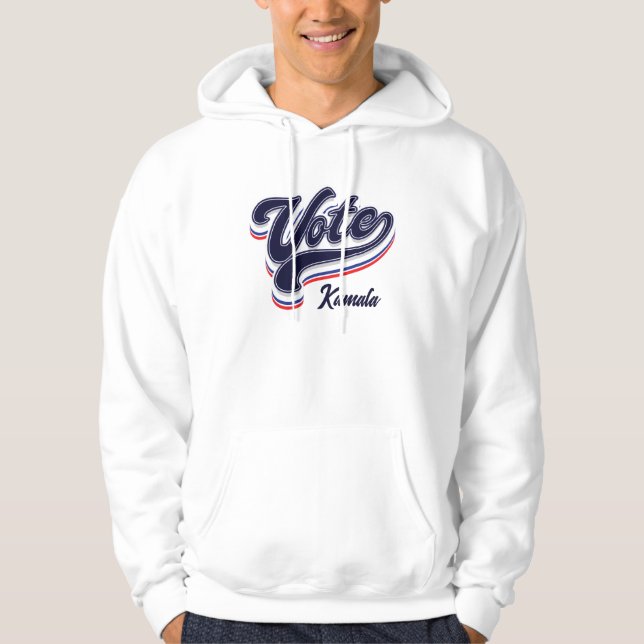 Abstimmungstafpografie - Wahl Hoodie (Vorderseite)