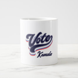 Abstimmungstafpografie - Wahl Jumbo-Tasse