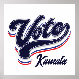 Abstimmungstafpografie - Wahl Poster