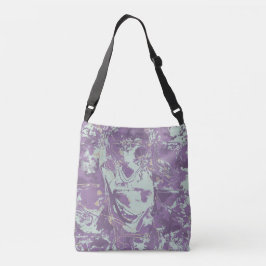 Abstrack Lila exklusives aktives Modedesign Tragetaschen Mit Langen Trägern