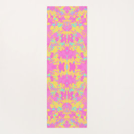 Abstrack Pink Exklusives Modedesign Yogamatte