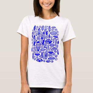 Abstract 100813 - Blau T-Shirt