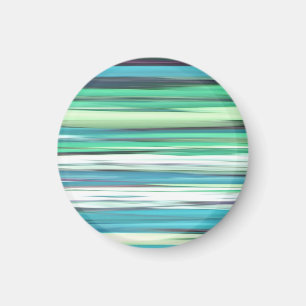 Abstract #2: Aqua blue blue blur Magnet