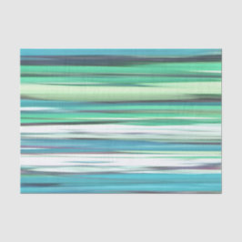 Abstract #2: Aqua blue blue blur Seidenpapier