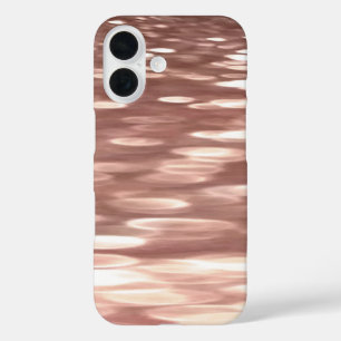 Abstract #3: Kupfer-Roségold-Schimmer iPhone 16 Hülle