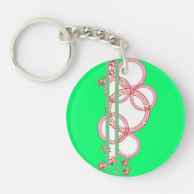 Abstract acrylic keychain (Devant)