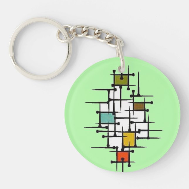 Abstract acrylic keychain (Devant)