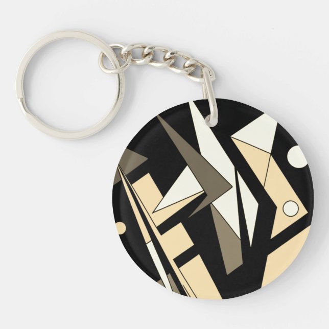 Abstract acrylic keychain (Devant)