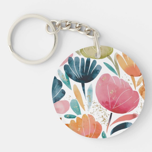 Abstract acrylic keychain (Devant)