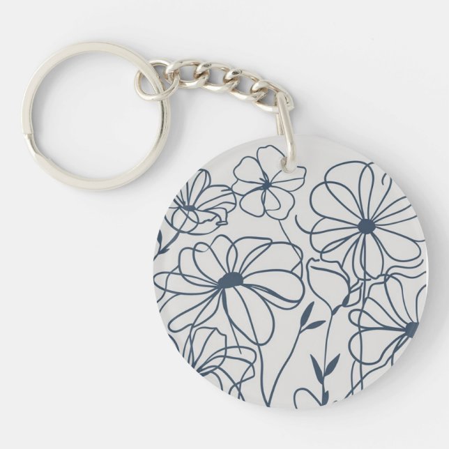 Abstract acrylic keychain (Devant)