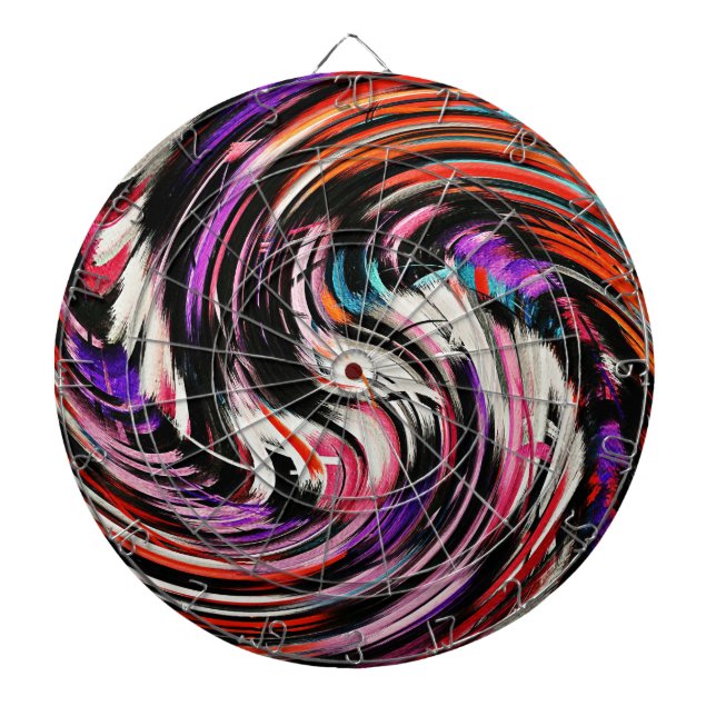 Abstract Art #25 Dartscheibe (vorne)