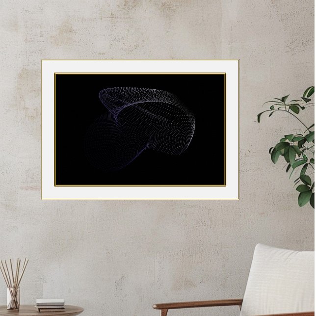 Abstract art, digital print, wall decor, minimal poster (Von Creator hochgeladen)