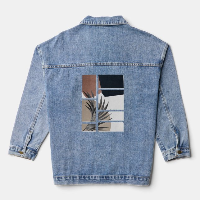 Abstract art Jacket (Verso)