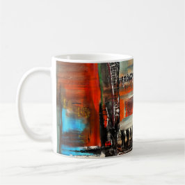 Abstract Art  Kaffeetasse