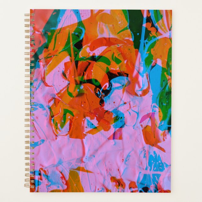 Abstract art mixed media acrilyc painting planer (Vorderseite)