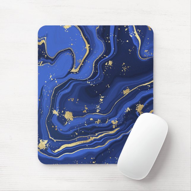 Abstract Art Mouse Pad Colorful Creative Mousepad (Mit Mouse)