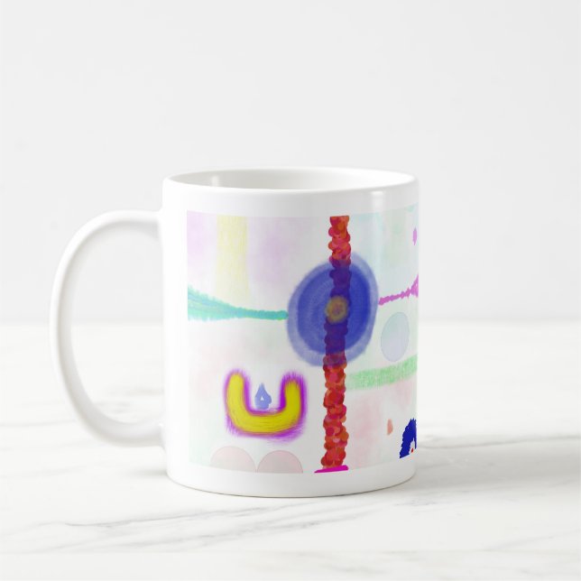 Abstract Art Mug (Gauche)