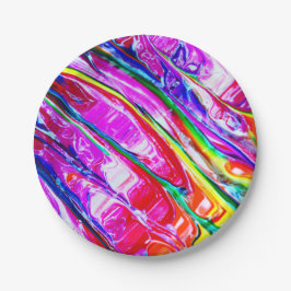  Abstract art Pappteller