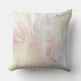 abstract art pastel pillow kissen