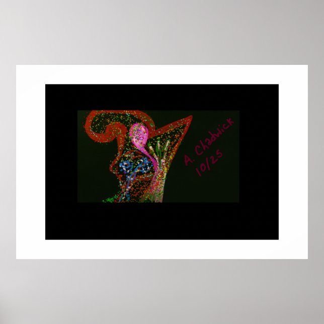 Abstract Art Poster (Devant)