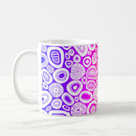 Abstract Art Random Blobby Shapes Kaffeetasse