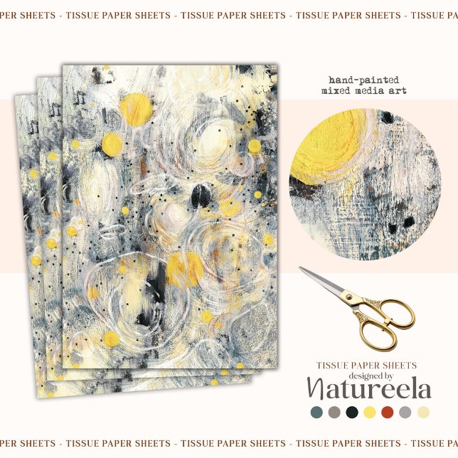 Abstract Artistic Texture Design Tissue Paper Seidenpapier (Von Creator hochgeladen)