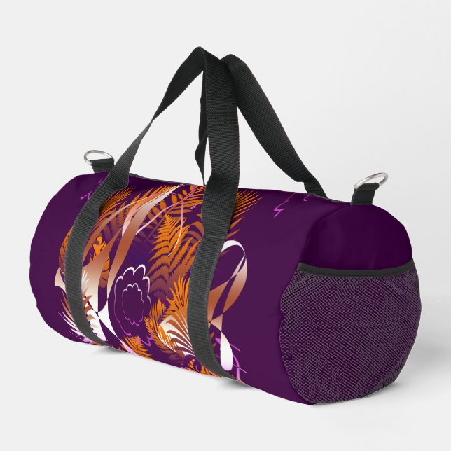 Abstract Autumnal Melancholy Duffle Bag (Rechte Ecke)