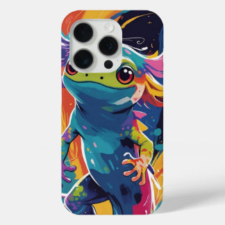 "Abstract Axolotl – Colorful Modern Art Design Case-Mate iPhone Hülle