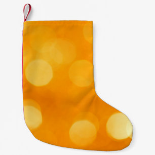 Abstract background blur kleiner weihnachtsstrumpf