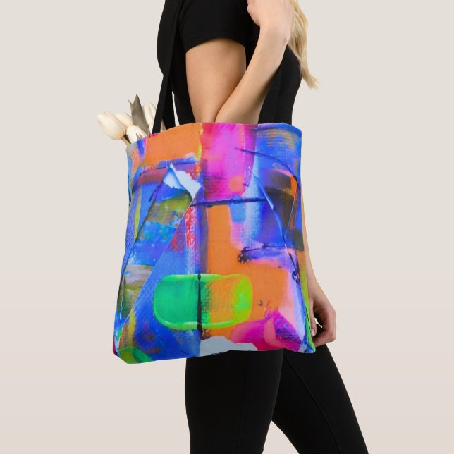 Abstract Background Colorful Tasche (Von Nahem)