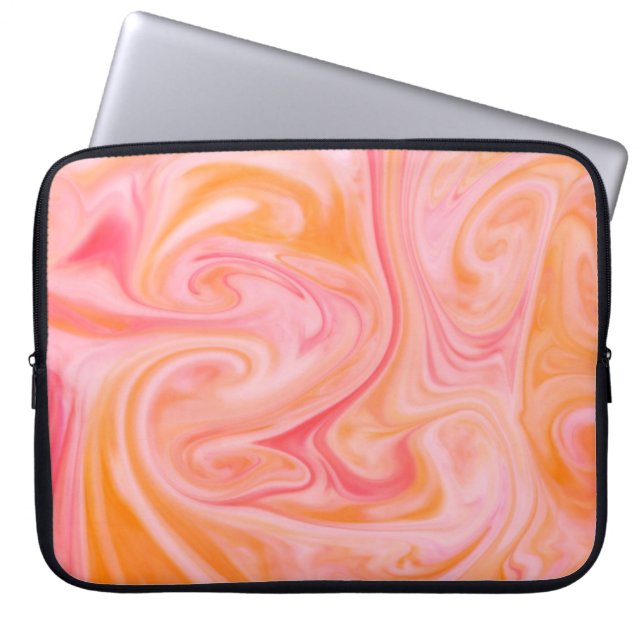 Abstract background texture of swirling or flowing laptopschutzhülle (Vorderseite)