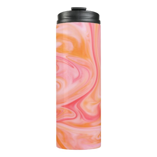 Abstract background texture of swirling or flowing thermosbecher (Vorderseite)