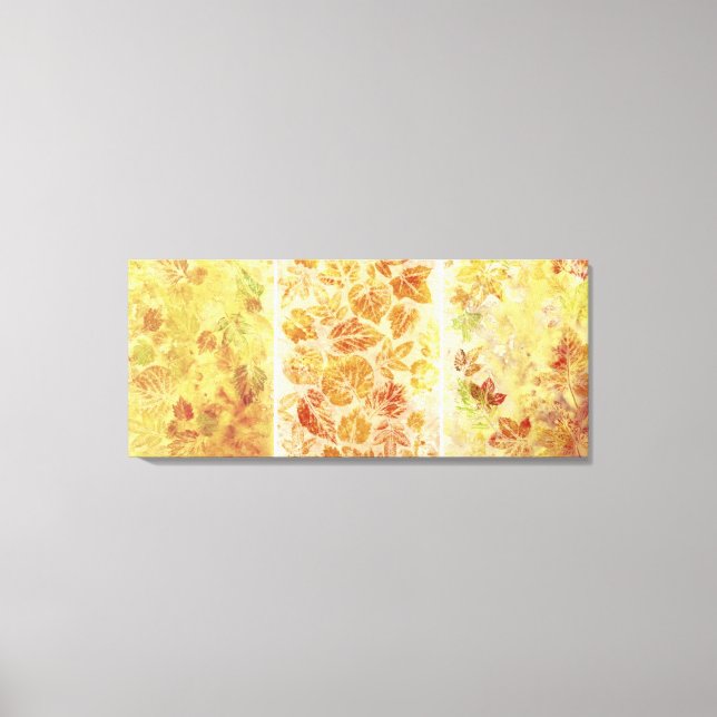 Abstract backgrounds, watercolor, leaves leinwanddruck (Vorderseite)